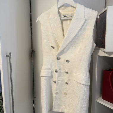 Gilet bianco Zara