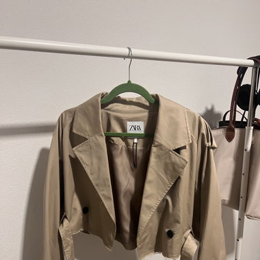 Zara cropped Trench Coat
