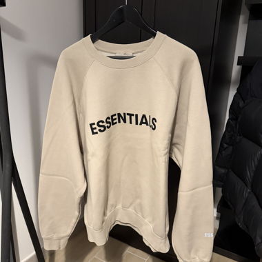 Fear of god Essentials Sweatshirt taupe 