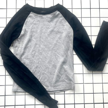 Colour Block Long Sleeved tshirt