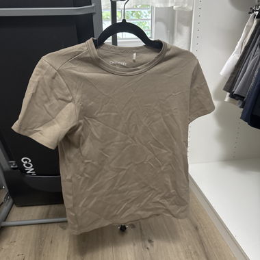 Beiges T-Shirt CHICORÉE