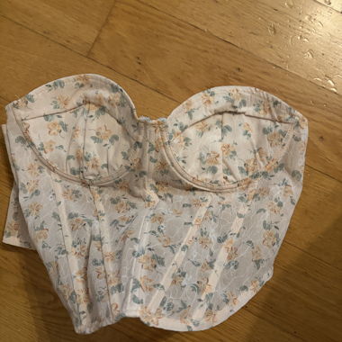 Florale Korsett-Top