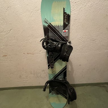 Snowboard Nitro incl. fixations