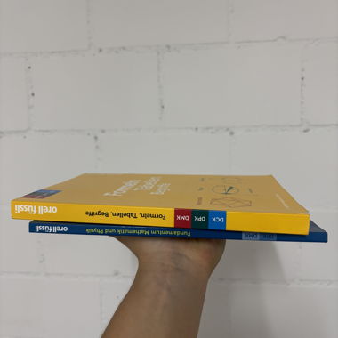 Mathematics and Physics books, formula books