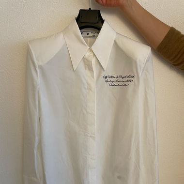 off-white shirt