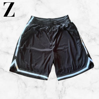 Shorts de basketball noirs Y2K