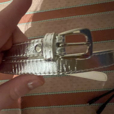 Cintura piccola argentata