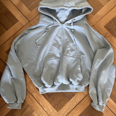 popflex zip cloud hoodie blue storm xxs/xs