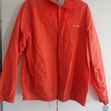 Giacca coach Carhartt WIP Script arancione L