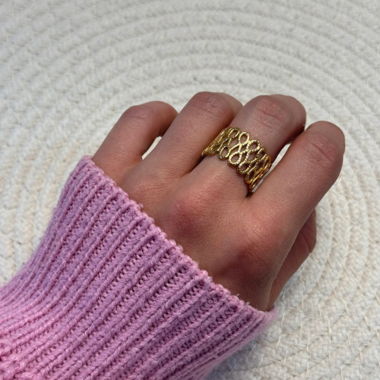 Bague acier inoxydable 