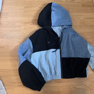 Stoffjäckli Oversize & bauchfrei