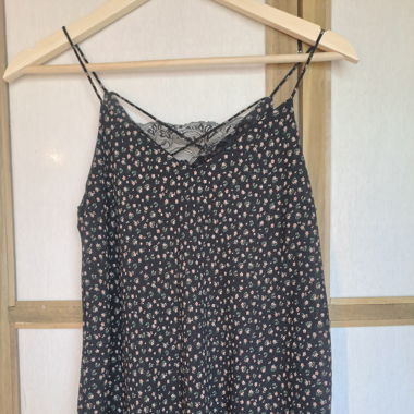 Top à fleurs 
