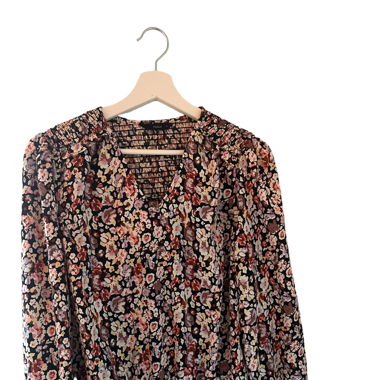 Pigalle Bluse Blumenmuster