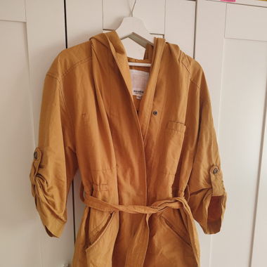 Spring mustard jacket