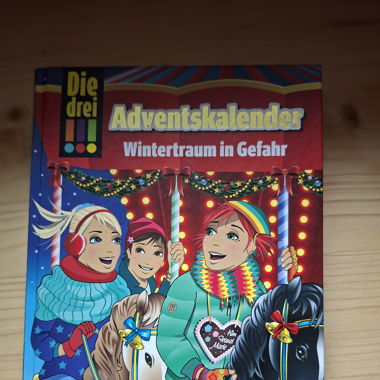 Adventskalenderbuch Die Drei !!!