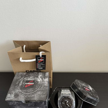 gshock trasparente e nero