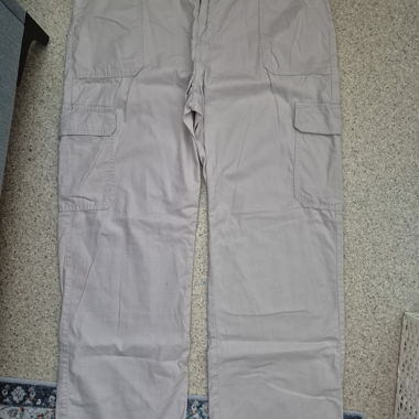 Pantalon cargo beige