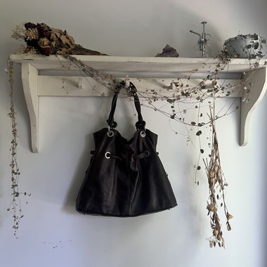 Sac en cuir Maxima Milano – Fabriqué en Italie, brun