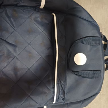 Marineblauer Rucksack