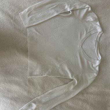 Maglione in maglia bianco