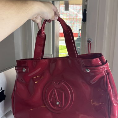 Fuchsia Shopper-Tasche - Armani