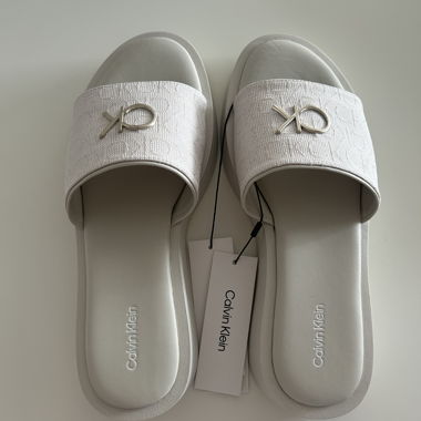 Mules Dress Platform - White