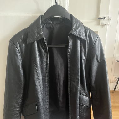 Veste Cuir Femme - Taille S - Bon état