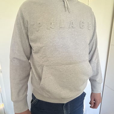 Palace Grey Hoodie