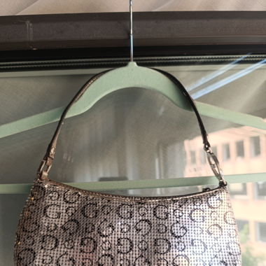 Vintage Party Silver Guess bag