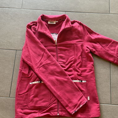 CECIL Pink Fleece Jacket Gr. M
