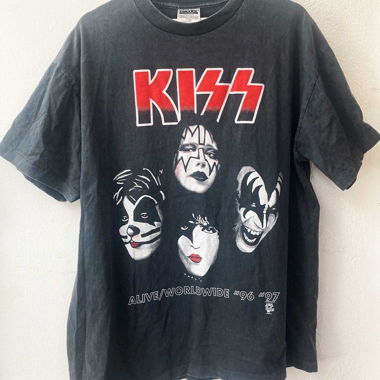 KISS Vintage T-Shirt '96 '97 I wanted the best