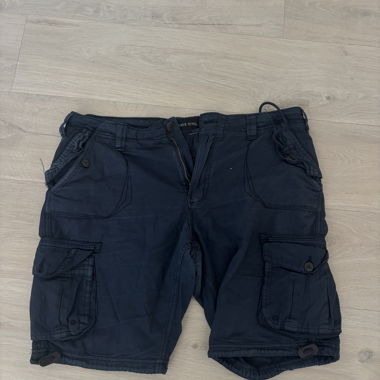Pantaloncini cargo Brave Soul blu navy taglia M