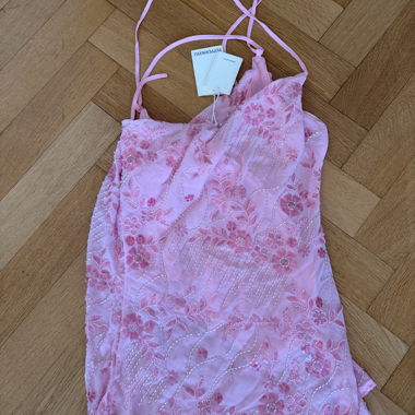 Pink Sequin Top