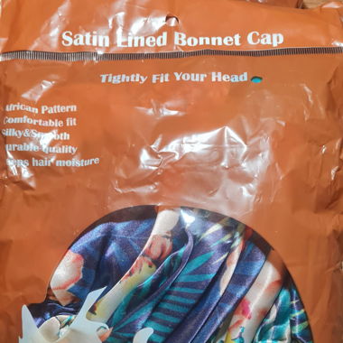 Two-sided silk bonnet - new!