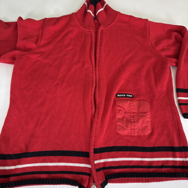 Giacca a zip lavorata a maglia No Secret