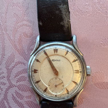 Orologio da uomo vintage Alpina