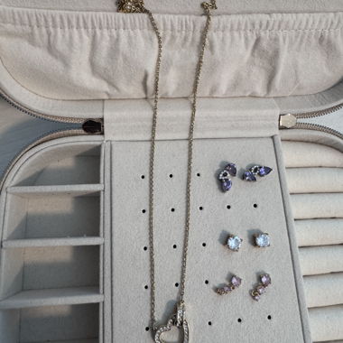 Collana Swarovski con ciondolo a cuore