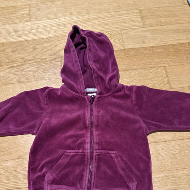 Gilet violet bébé taille 9 mois