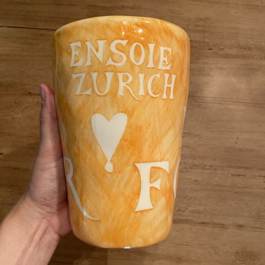 En Soie Zurich Vase Grösse S