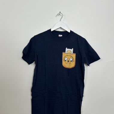 Gildan Navy Graphic T-Shirt