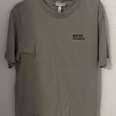 H&M T-Shirt in Grau, Gr. L
