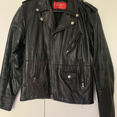 Lederjacke