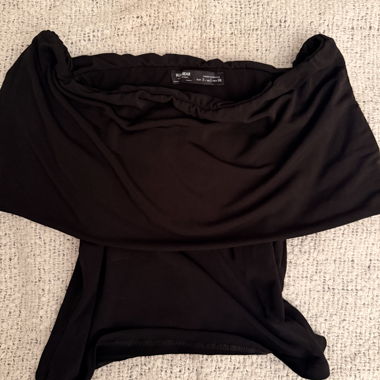 Haut noir Pull&Bear