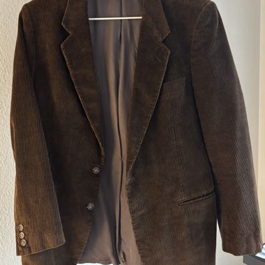 Brauner Cordblazer