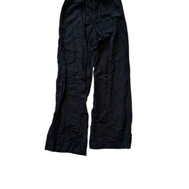 Leinenhose schwarz