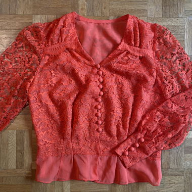 Blouse en dentelle