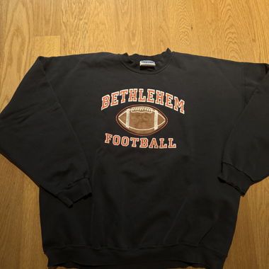 Felpa nera Bethlehem Football