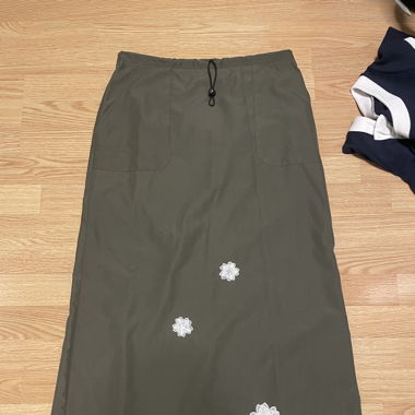 Vintage Cargoskirt mit Blümchen