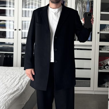 Black Men’s Coat