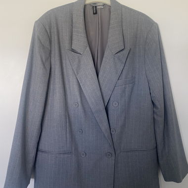 Blazer oversize doppiopetto